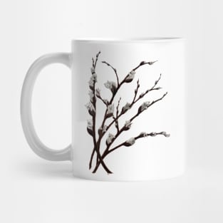 Pussywillow catkins Mug